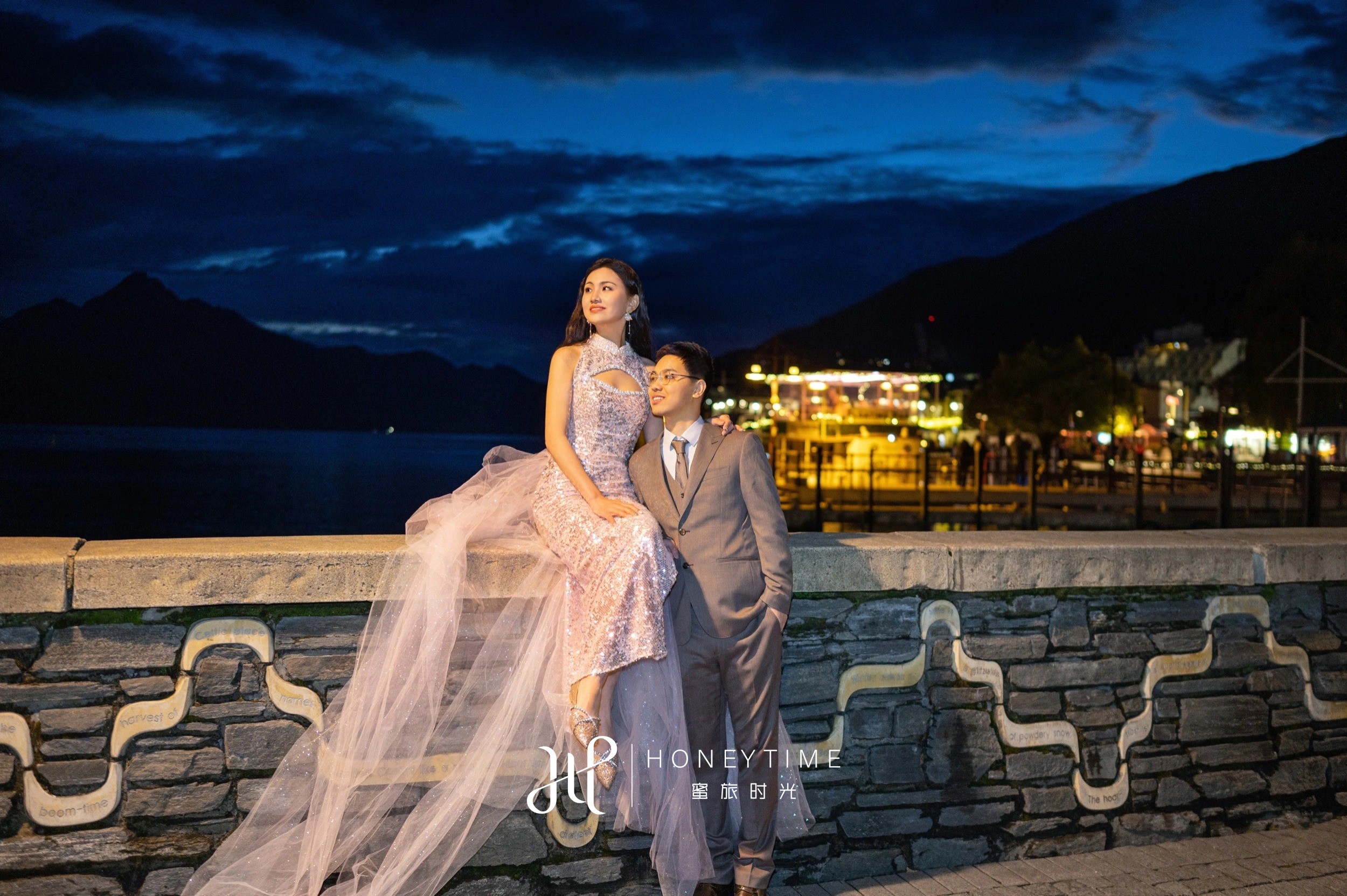 皇后镇庄园户外婚礼(外景拍摄)