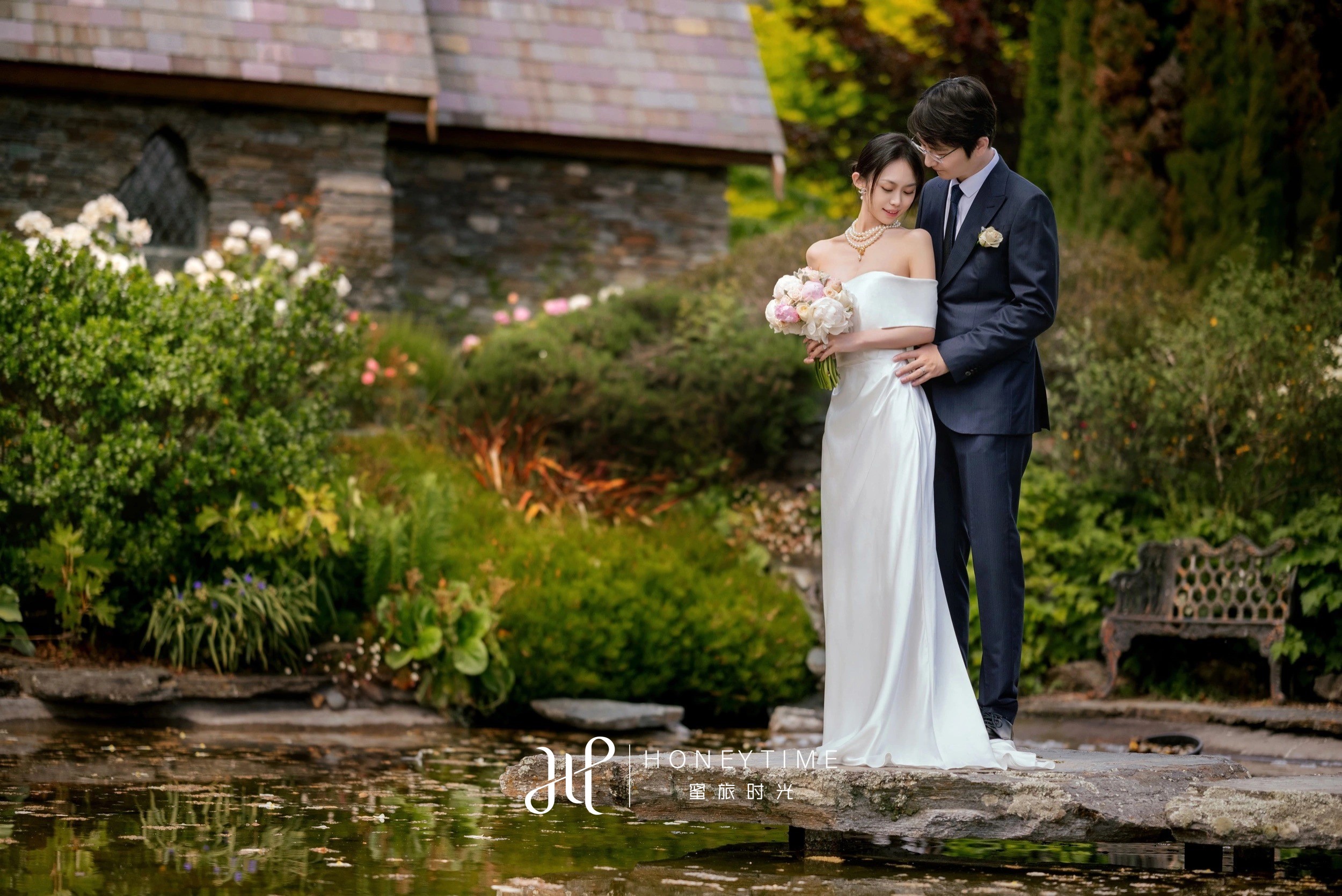 皇后镇庄园户外婚礼(婚礼仪式)