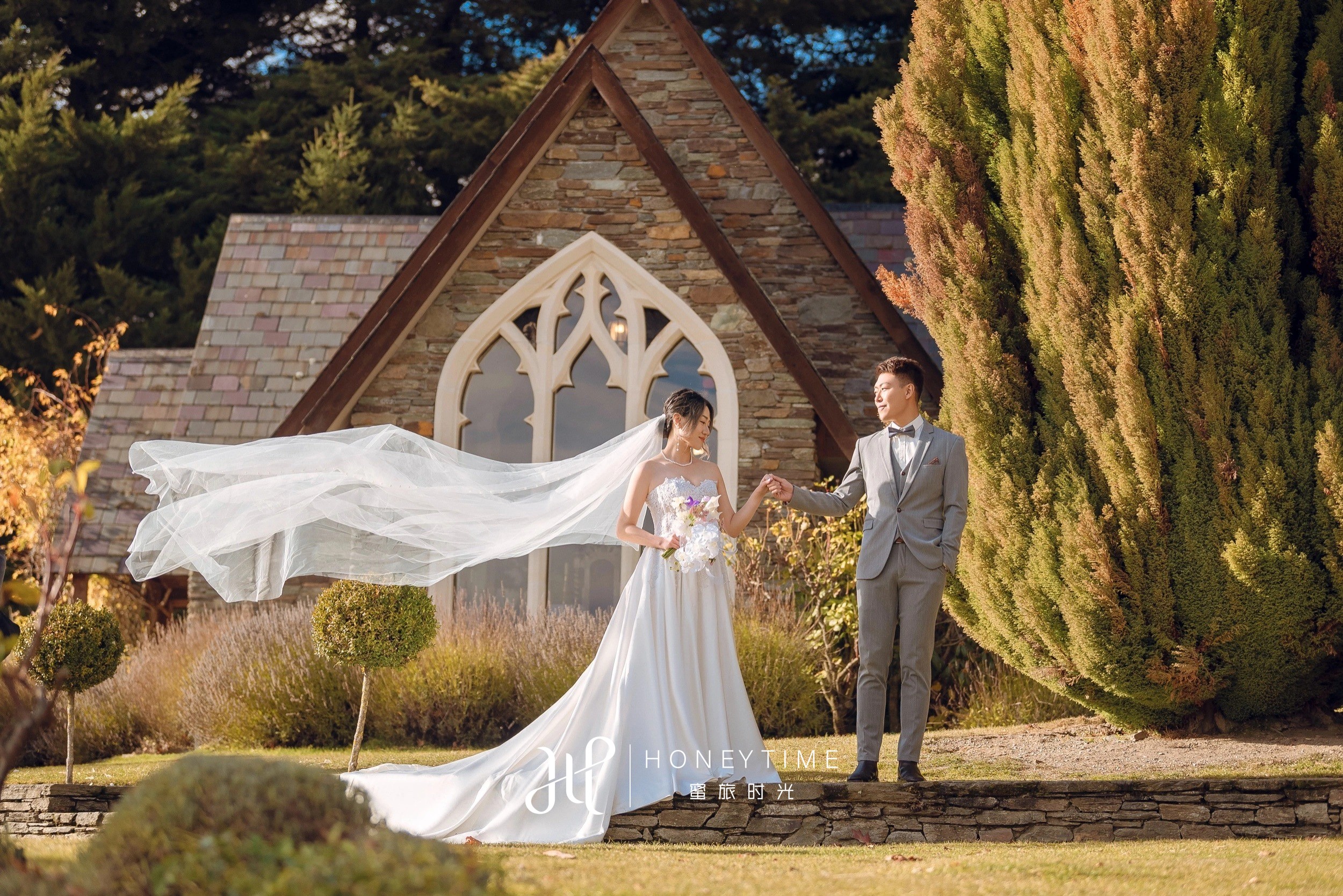 皇后镇庄园户外婚礼(婚礼仪式)