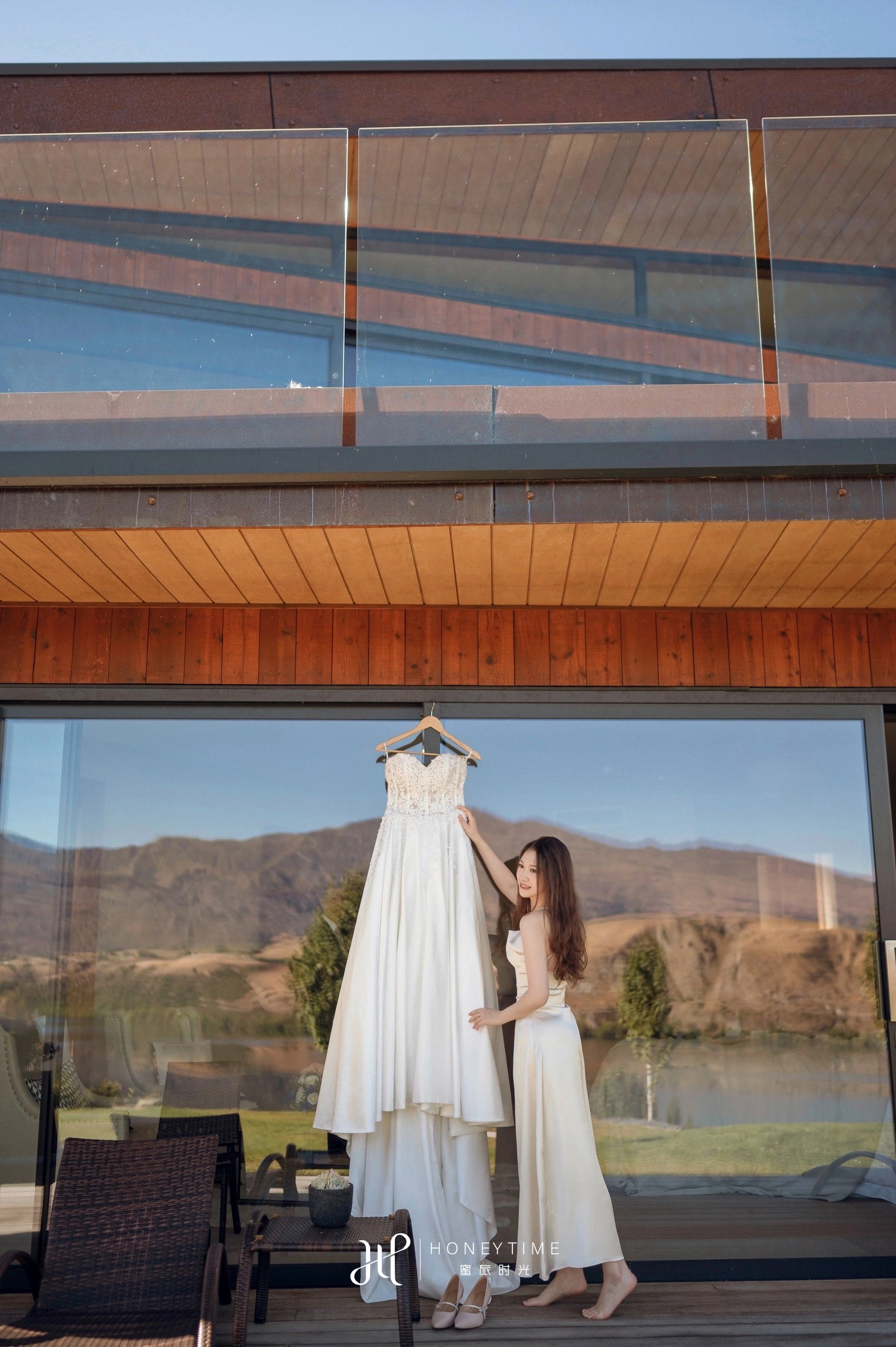 皇后镇庄园户外婚礼(婚前准备)