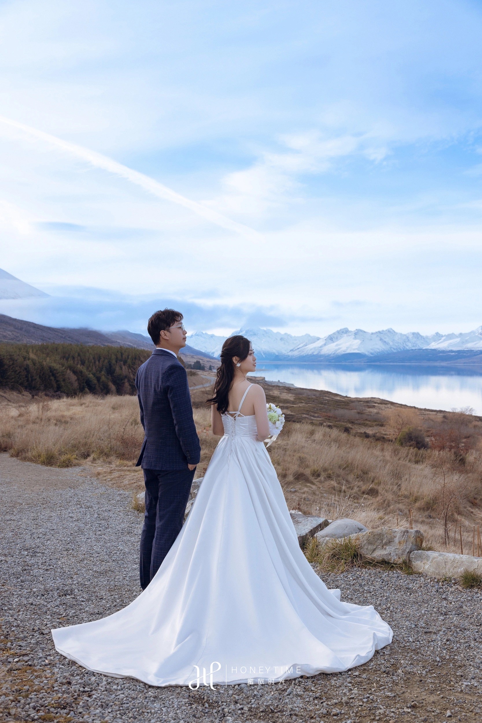 库克雪山直升机婚礼(外景拍摄)