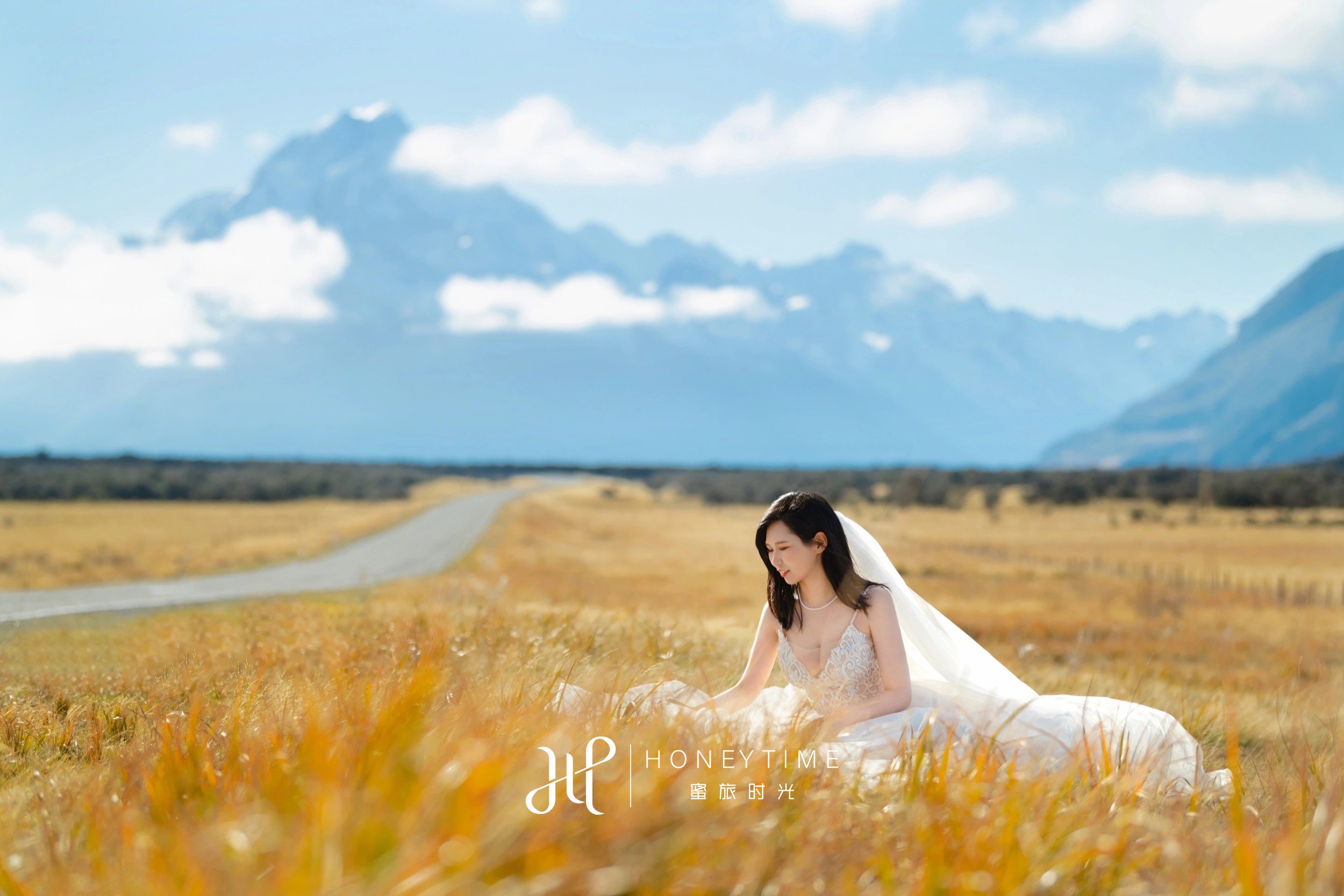 库克雪山直升机婚礼(外景拍摄)