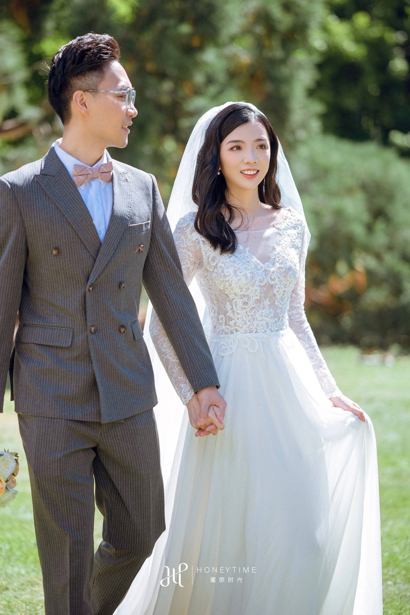 瓦纳卡山顶直升机婚礼(外景拍摄)